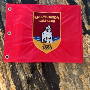 Brand New!!! Ballybunion Golf Club Red Flag